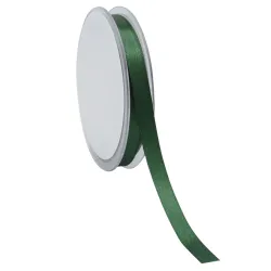 Double Faced Satin Ribbon; Dark Green